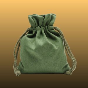Bolsa en lienzo caramelo